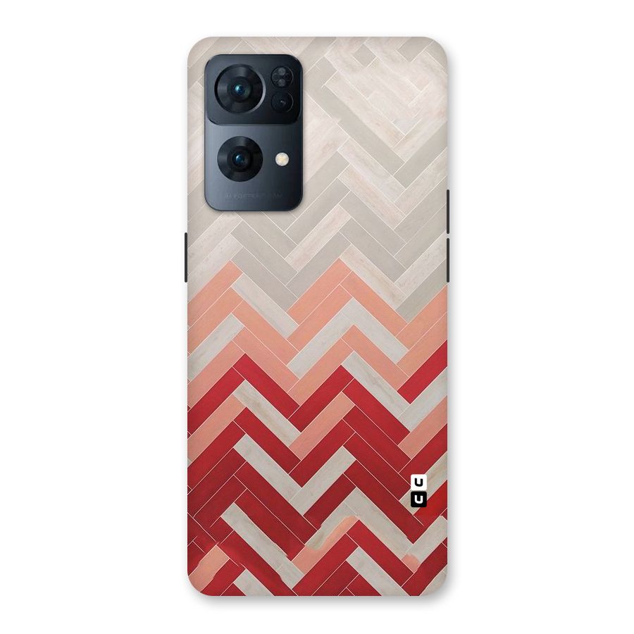 Reds and Greys Back Case for Oppo Reno7 Pro 5G