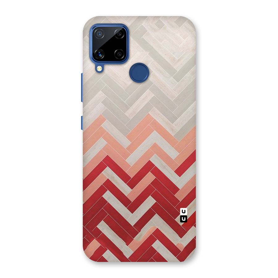 Reds and Greys Back Case for Realme C15