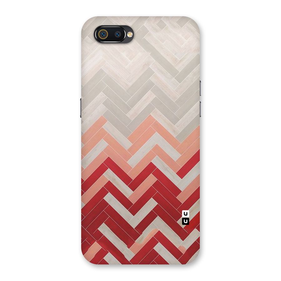 Reds and Greys Back Case for Realme C2