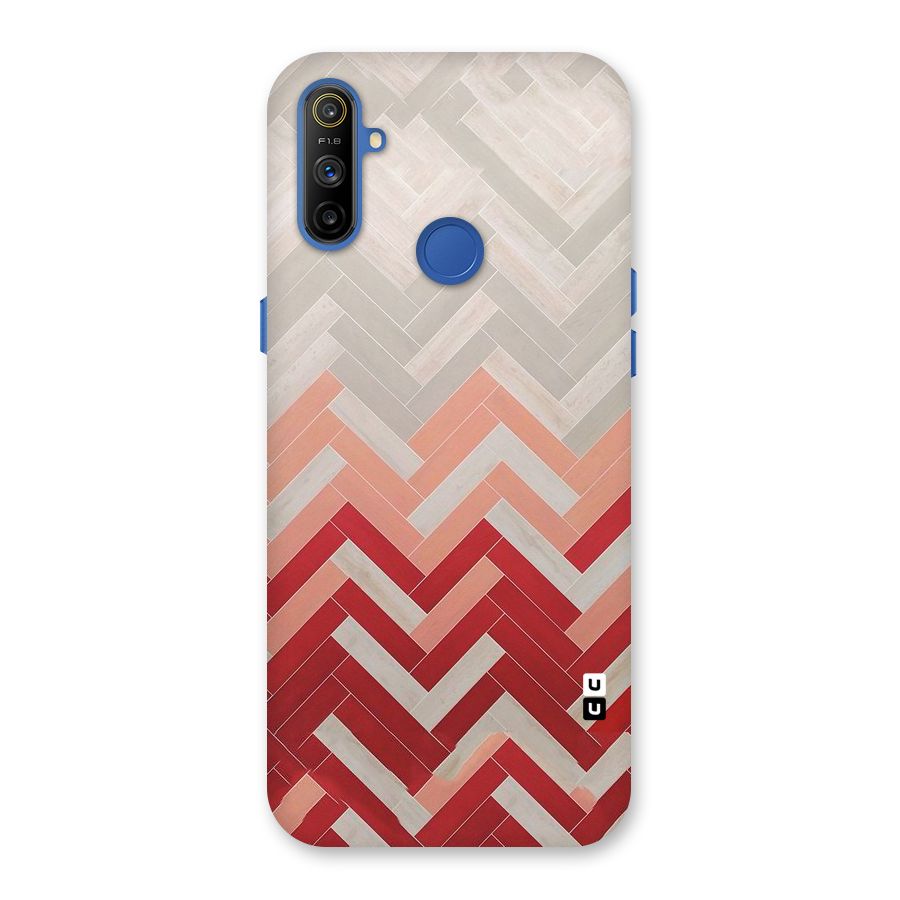 Reds and Greys Back Case for Realme Narzo 10A