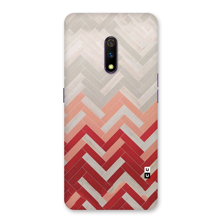 Reds and Greys Back Case for Realme X