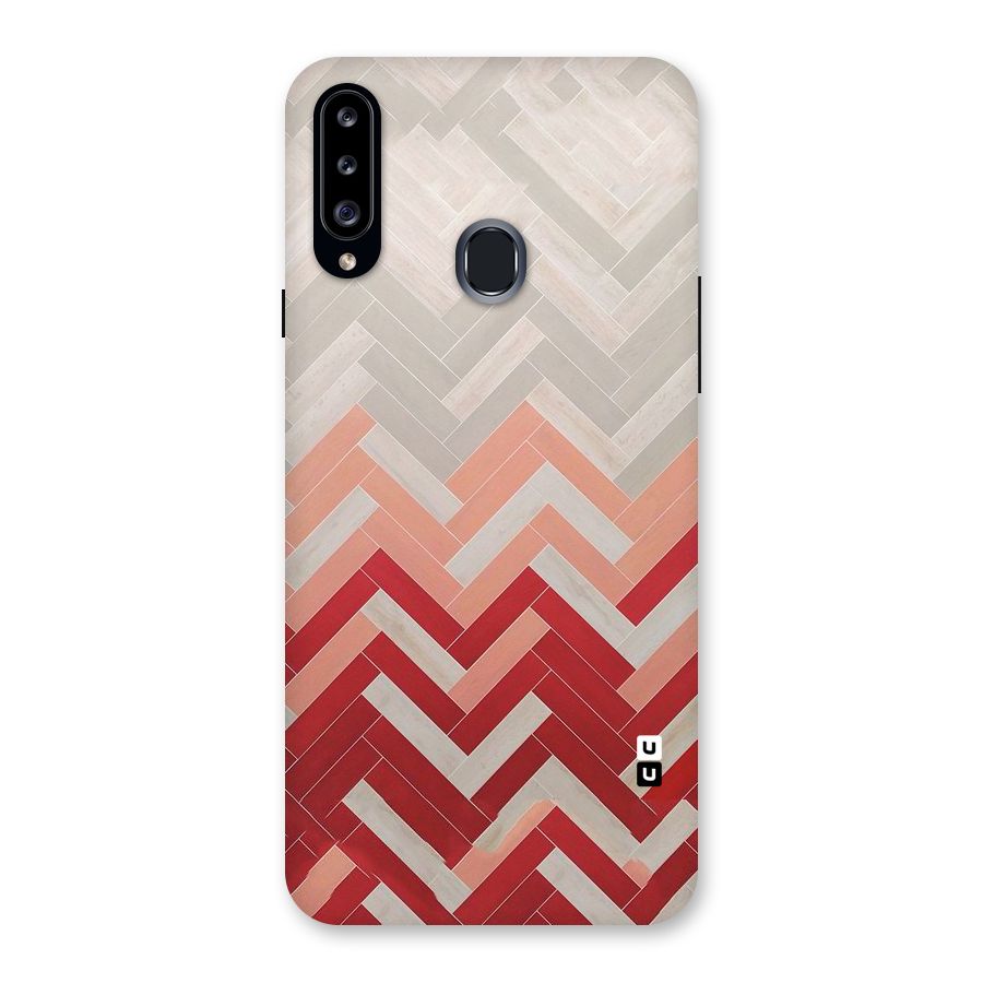 Reds and Greys Back Case for Samsung Galaxy A20s