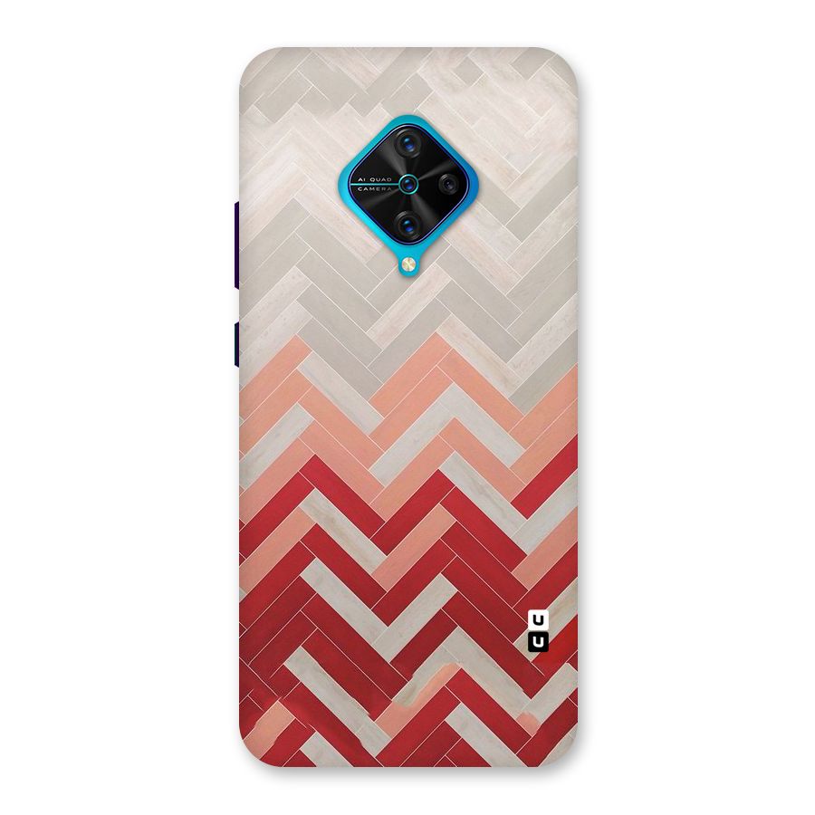 Reds and Greys Back Case for Vivo S1 Pro