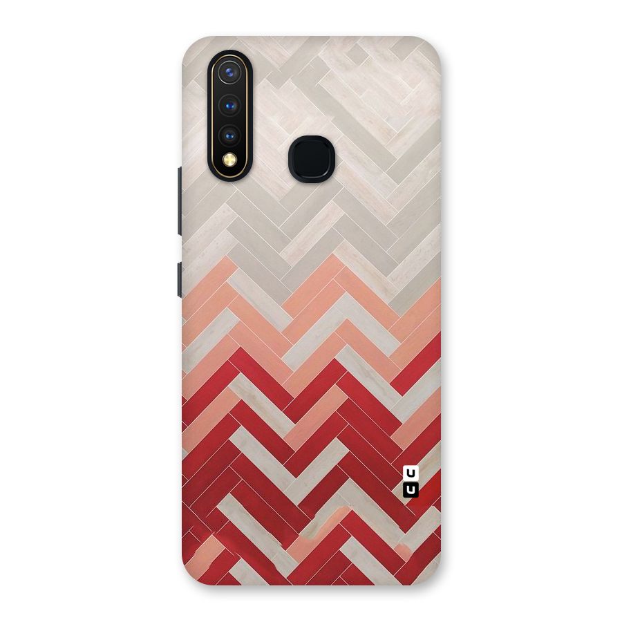 Reds and Greys Back Case for Vivo U20