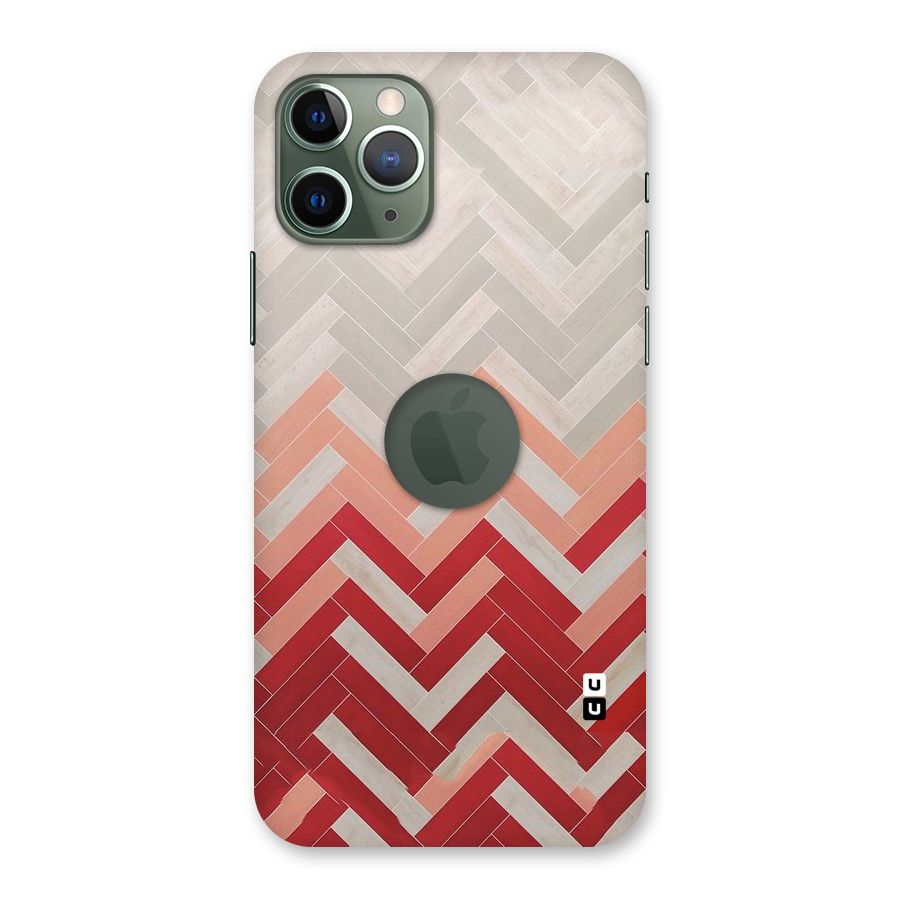 Reds and Greys Back Case for iPhone 11 Pro Logo  Cut