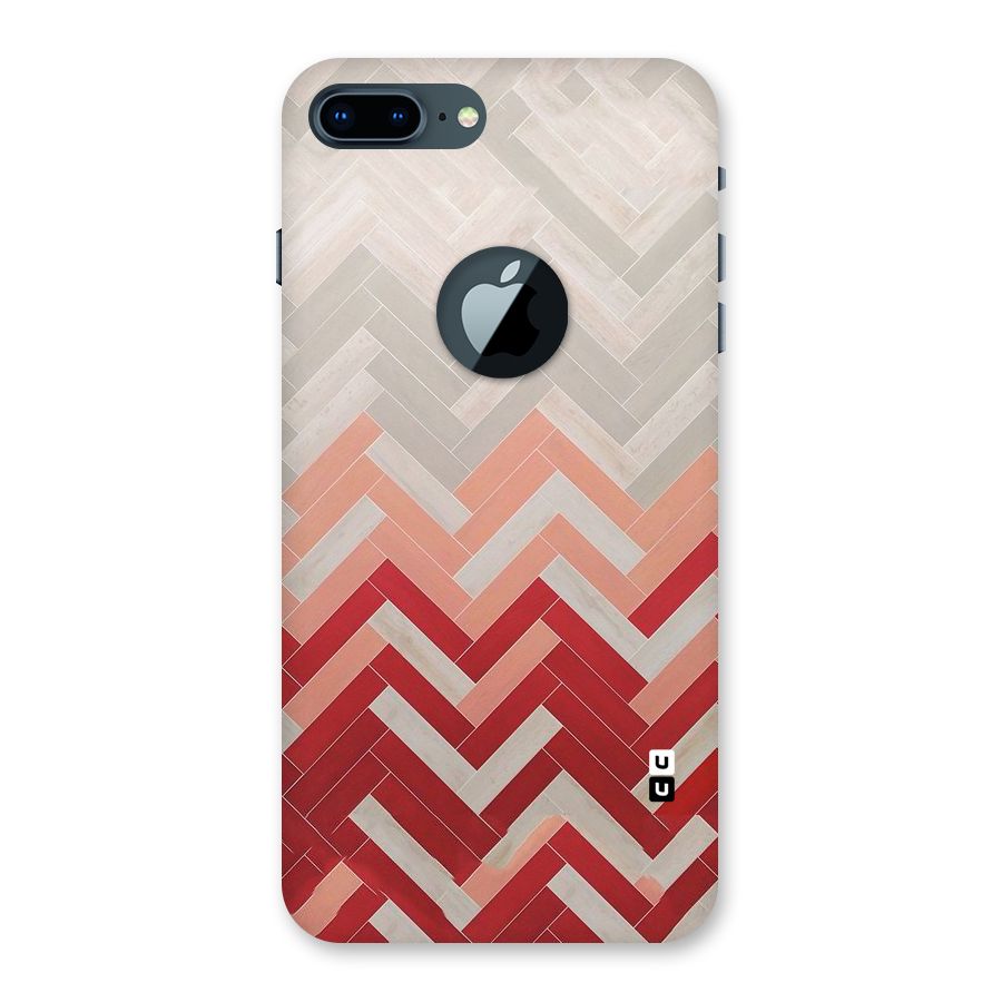 Reds and Greys Back Case for iPhone 7 Plus Logo Cut