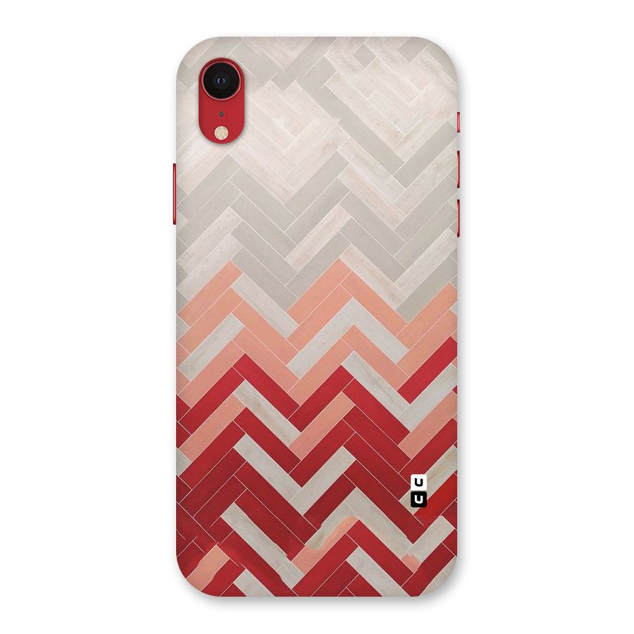 Reds and Greys Back Case for iPhone XR