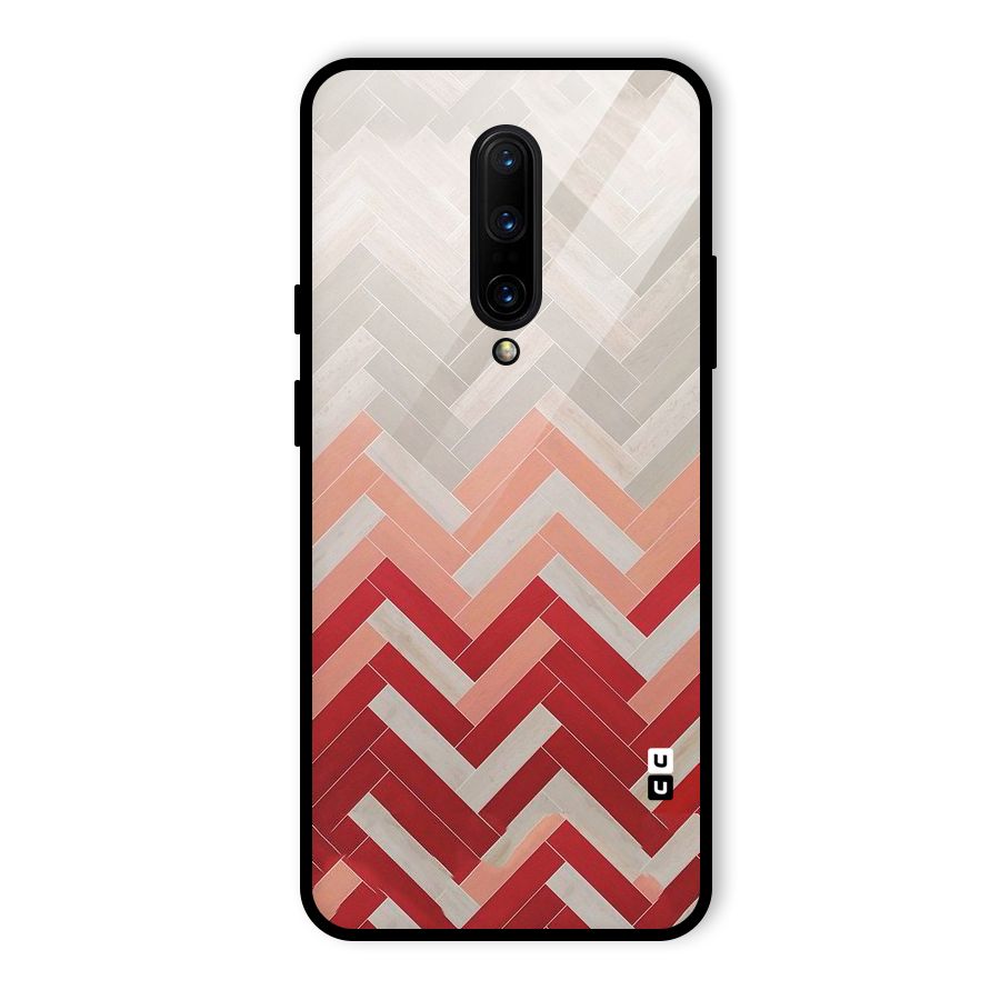 Reds and Greys Glass Back Case for OnePlus 7 Pro