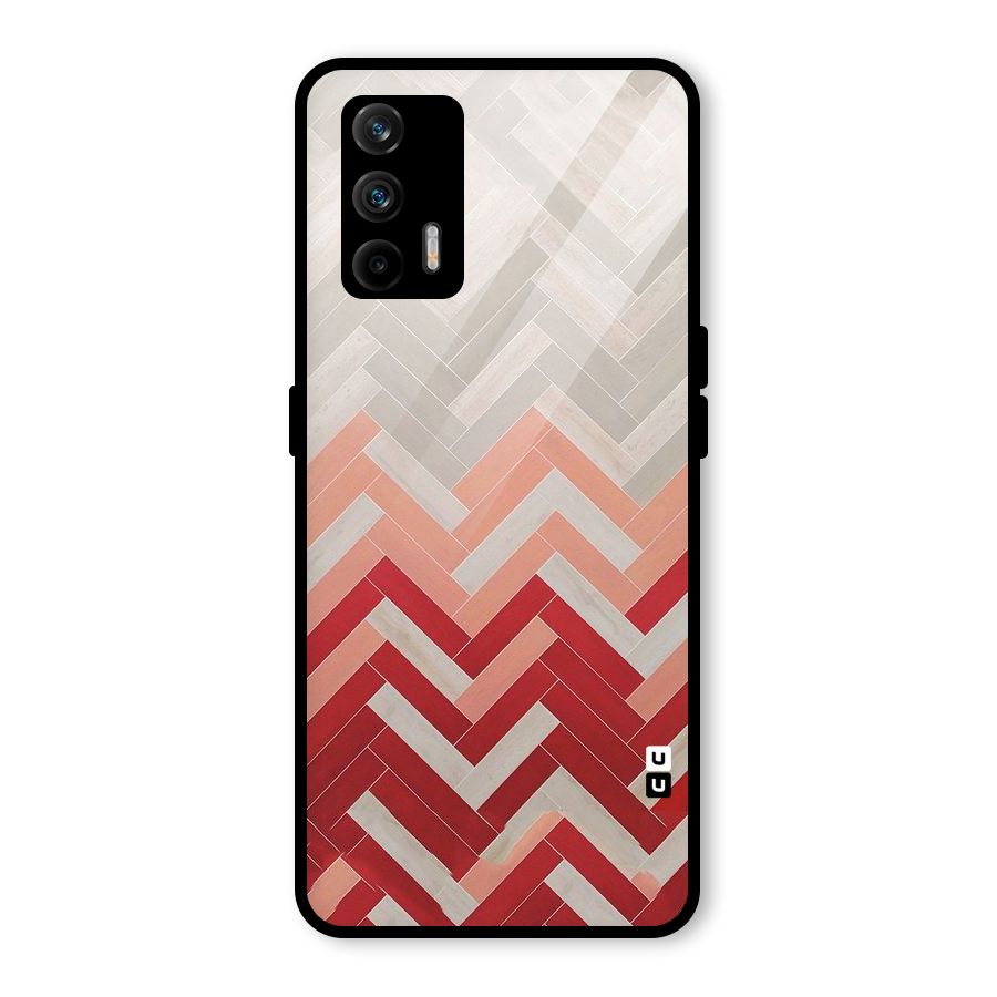 Reds and Greys Glass Back Case for Realme GT 5G
