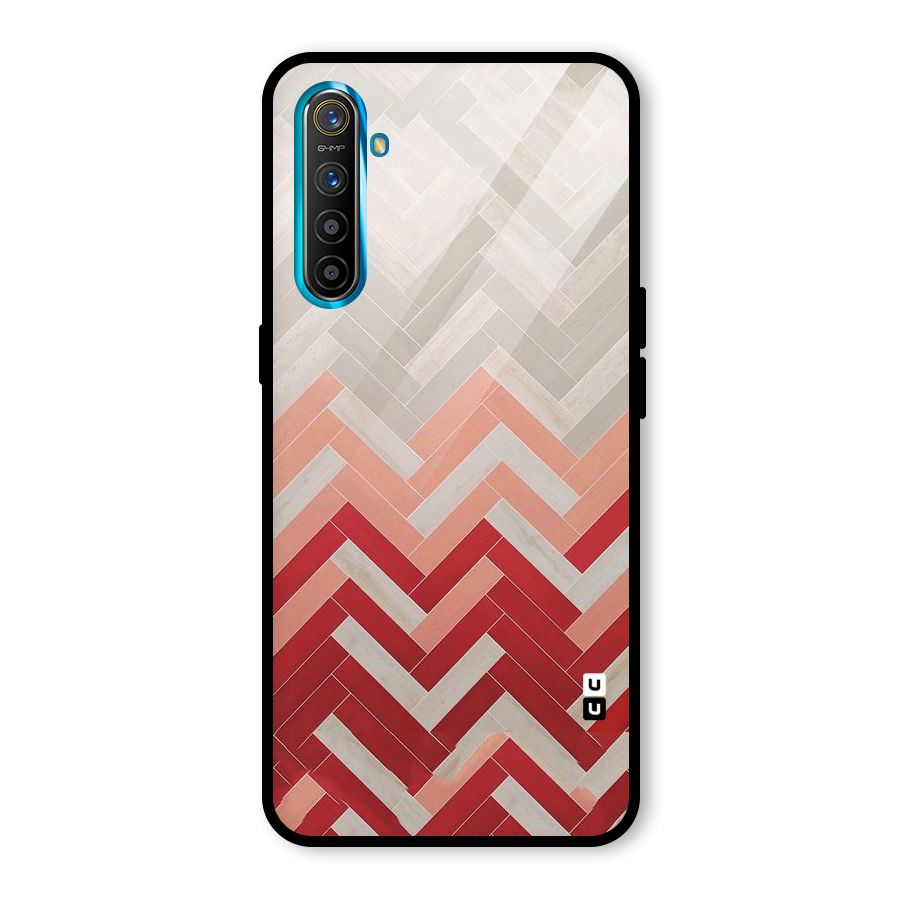 Reds and Greys Glass Back Case for Realme X2