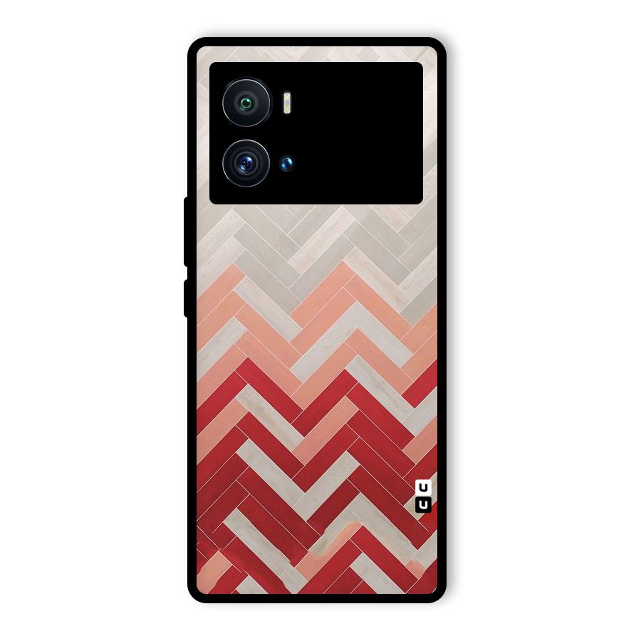 Reds and Greys Glass Back Case for Vivo iQOO 9 Pro