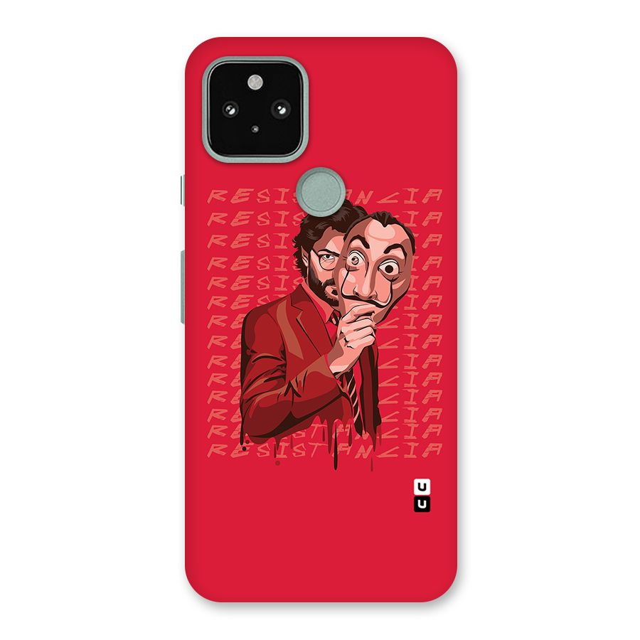 Resistancia Professor Art Back Case for Google Pixel 5