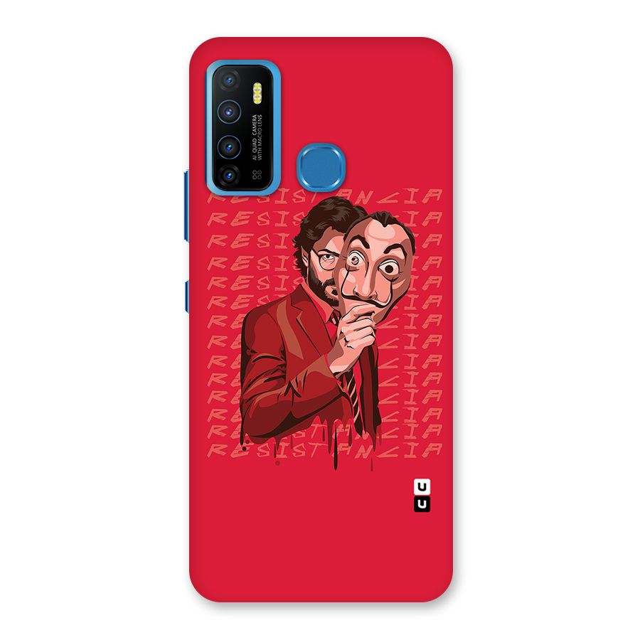 Resistancia Professor Art Back Case for Infinix Hot 9