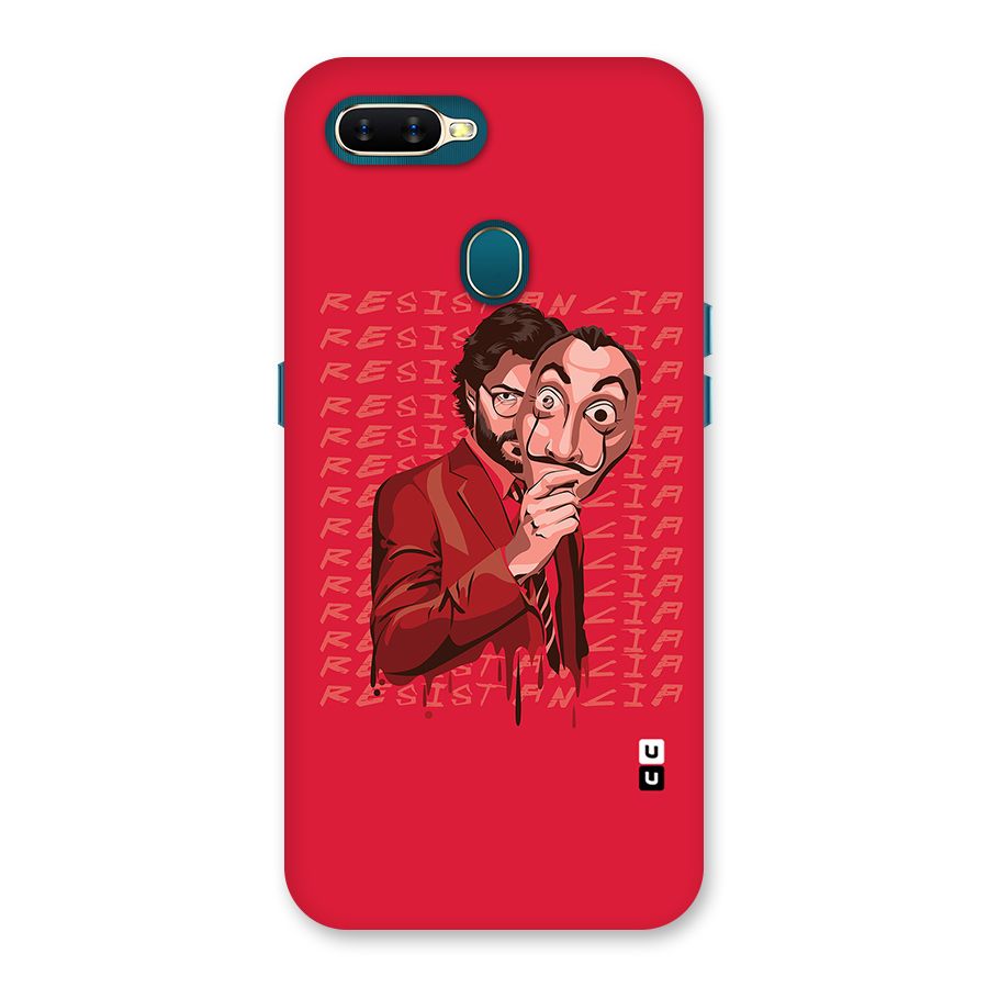 Resistancia Professor Art Back Case for Oppo A11k