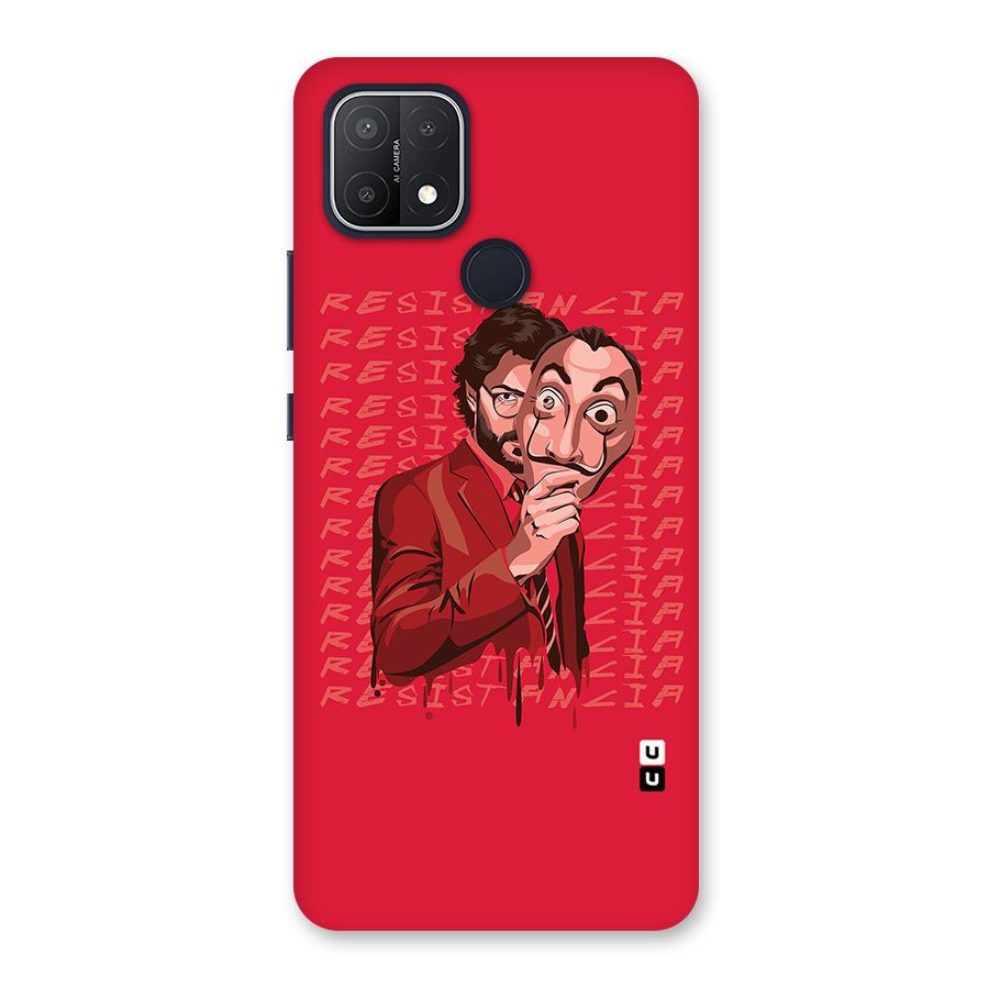 Resistancia Professor Art Back Case for Oppo A15s