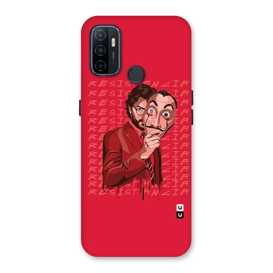 Resistancia Professor Art Back Case for Oppo A32