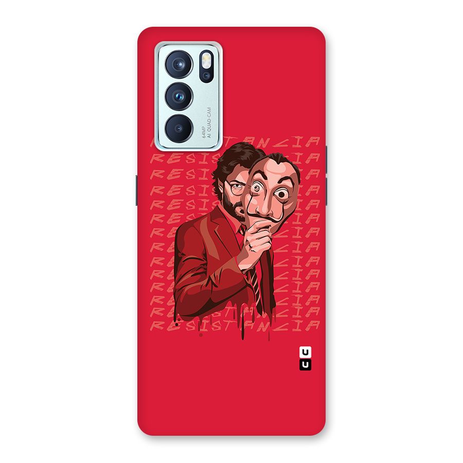 Resistancia Professor Art Back Case for Oppo Reno6 Pro 5G