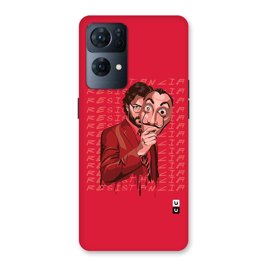Resistancia Professor Art Back Case for Oppo Reno7 Pro 5G