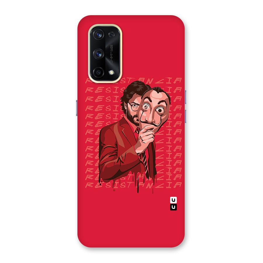 Resistancia Professor Art Glass Back Case for Realme X7 Pro