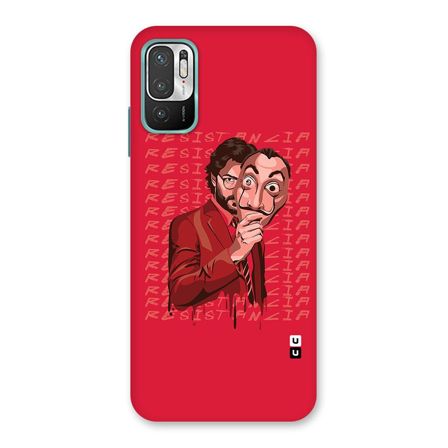 Resistancia Professor Art Back Case for Redmi Note 10T 5G