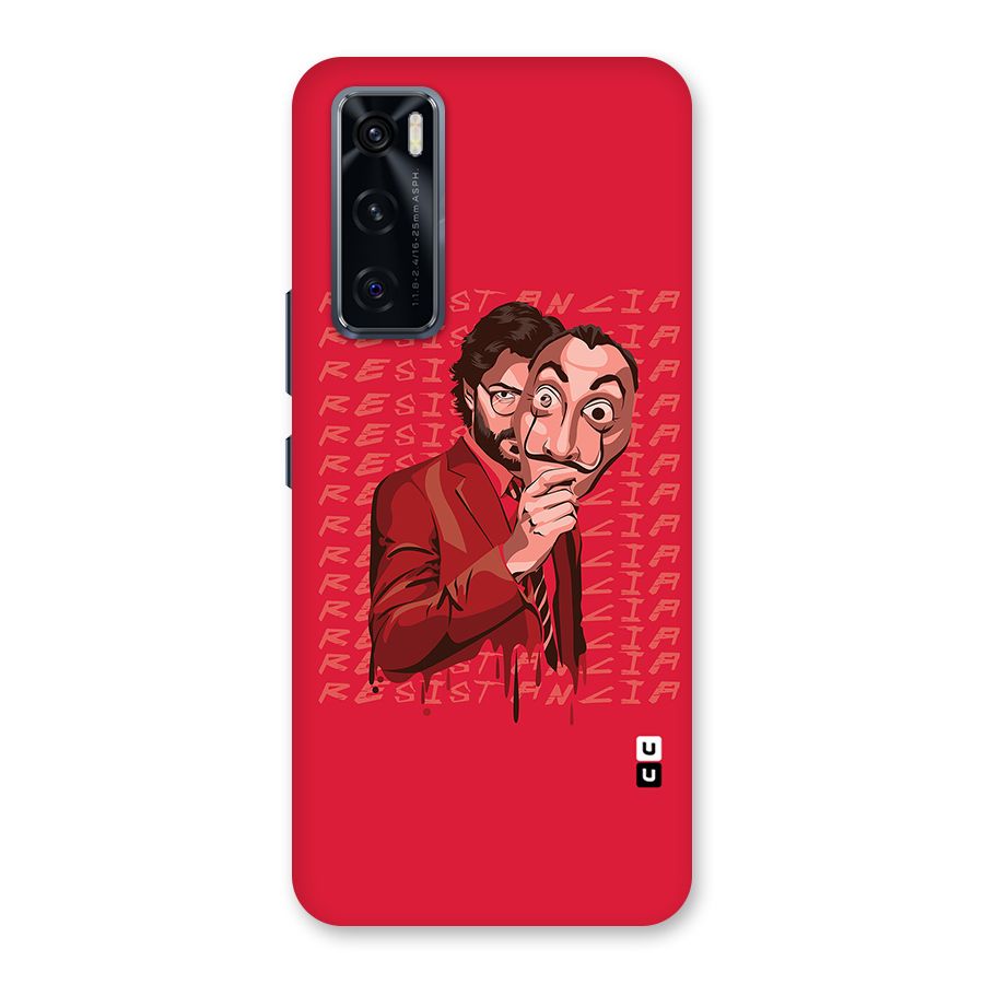 Resistancia Professor Art Back Case for Vivo V20 SE
