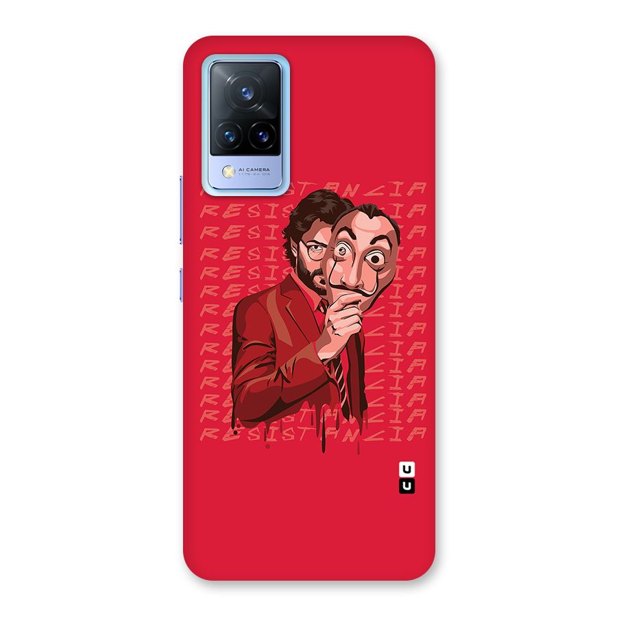 Resistancia Professor Art Back Case for Vivo V21 5G