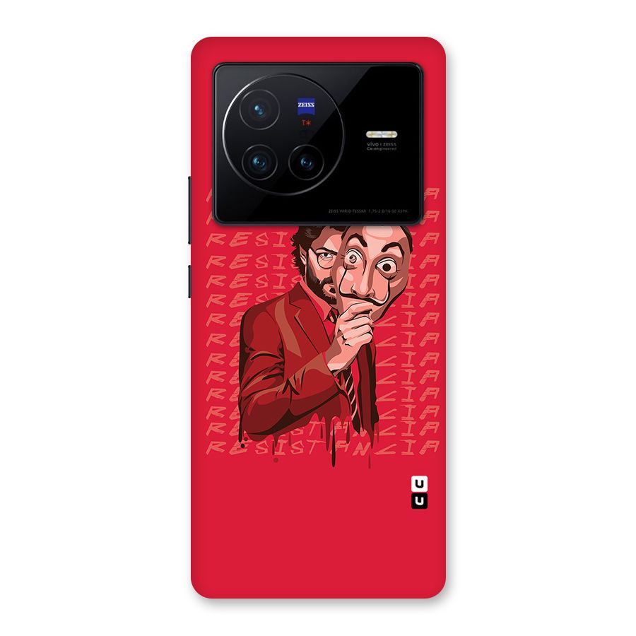 Resistancia Professor Art Back Case for Vivo X80