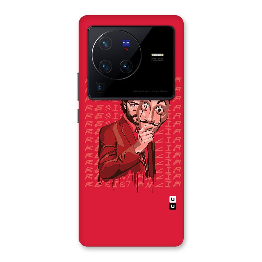 Resistancia Professor Art Back Case for Vivo X80 Pro
