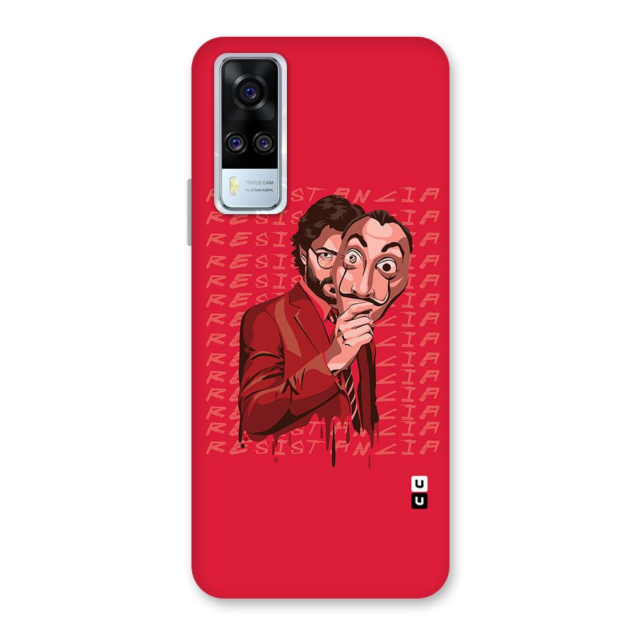 Resistancia Professor Art Back Case for Vivo Y31