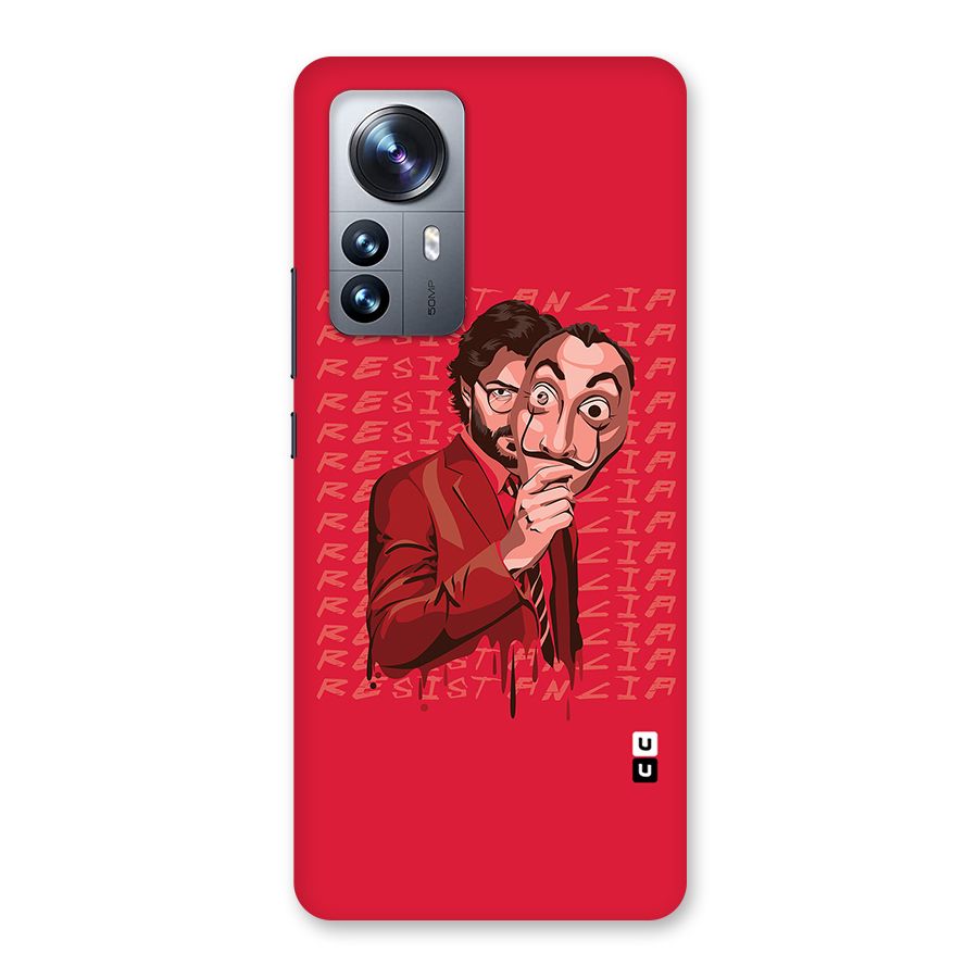 Resistancia Professor Art Back Case for Xiaomi 12 Pro