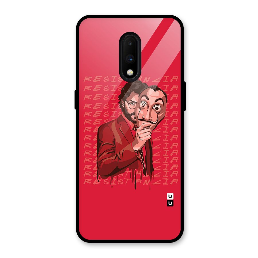 Resistancia Professor Art Glass Back Case for OnePlus 7