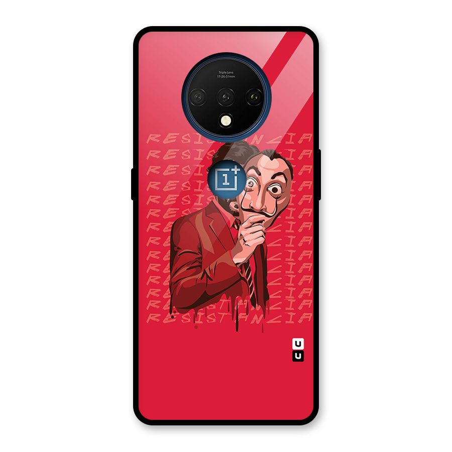 Resistancia Professor Art Glass Back Case for OnePlus 7T
