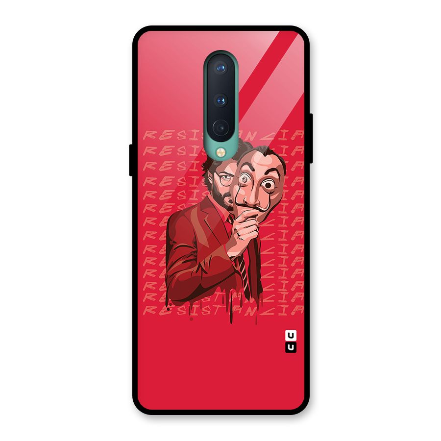 Resistancia Professor Art Glass Back Case for OnePlus 8
