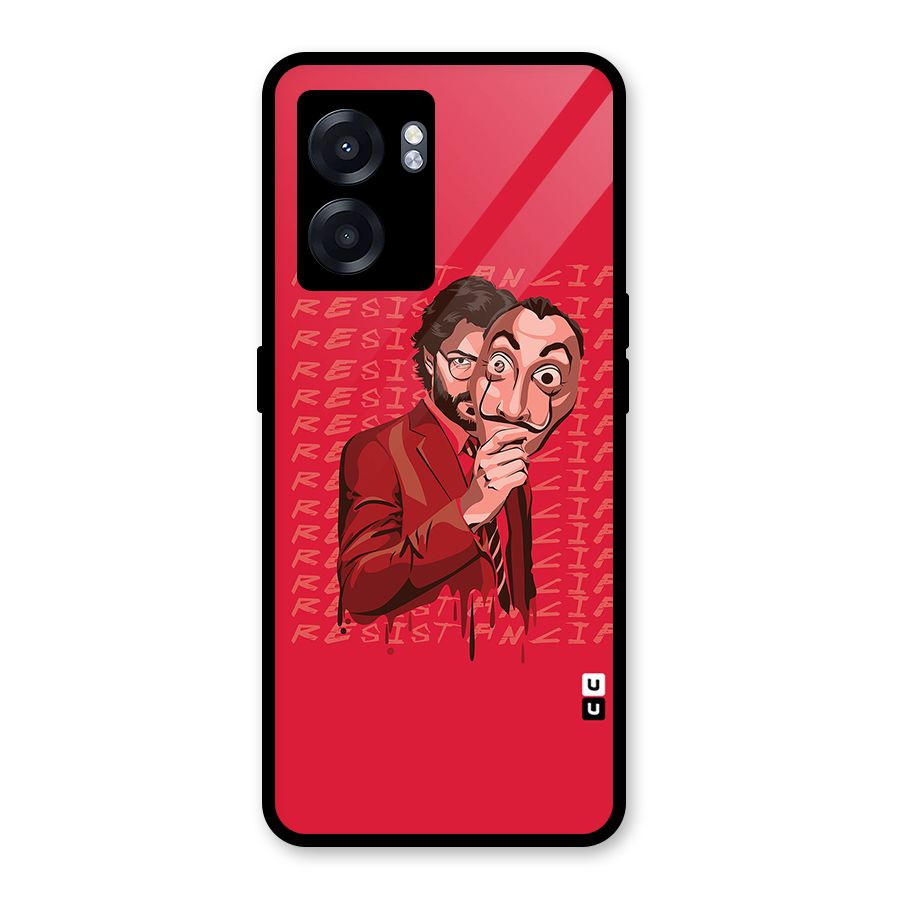 Resistancia Professor Art Glass Back Case for Oppo K10 (5G)