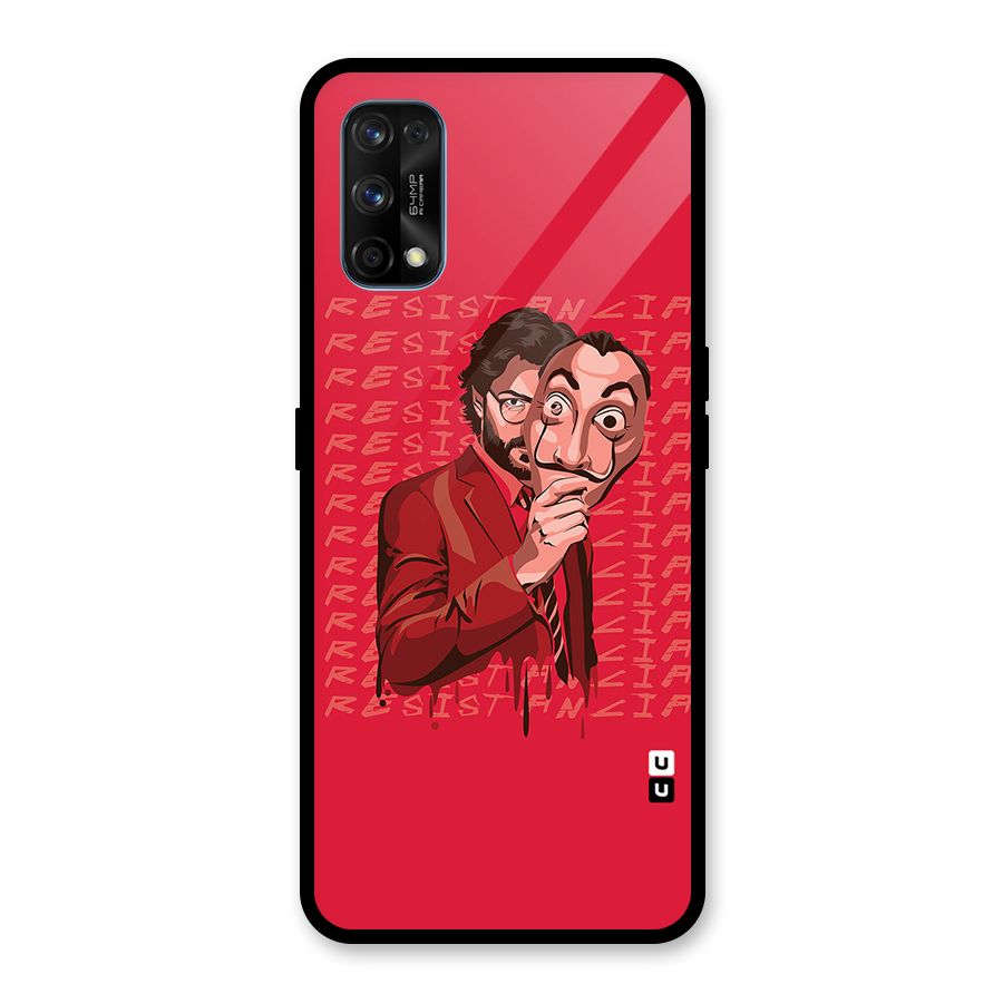Resistancia Professor Art Glass Back Case for Realme 7 Pro
