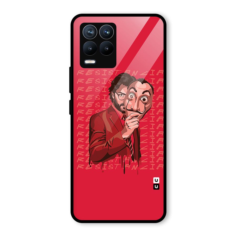 Resistancia Professor Art Glass Back Case for Realme 8 Pro