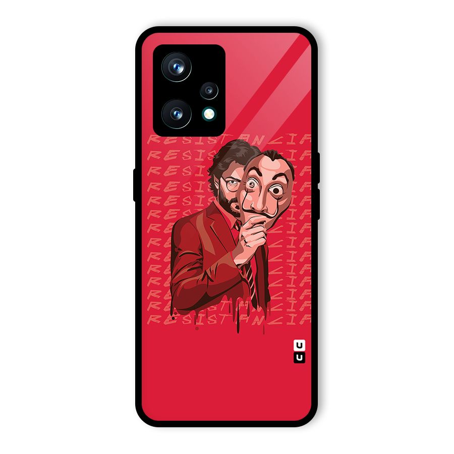 Resistancia Professor Art Glass Back Case for Realme 9 Pro Plus 5G