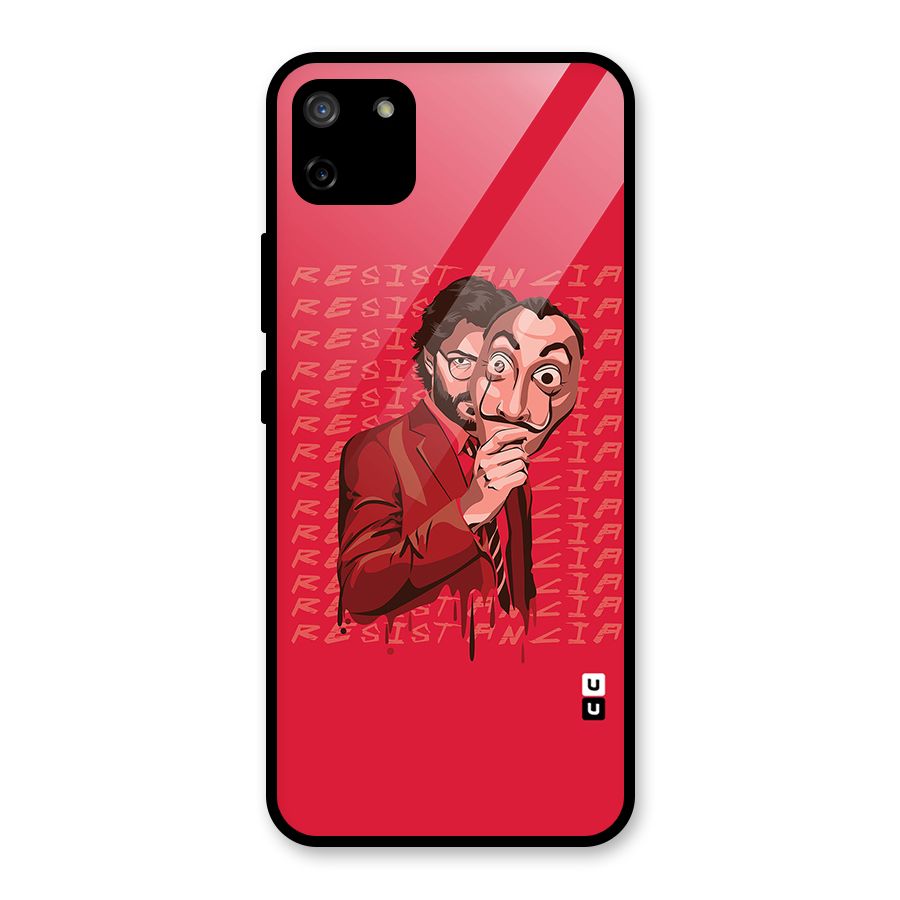 Resistancia Professor Art Glass Back Case for Realme C11