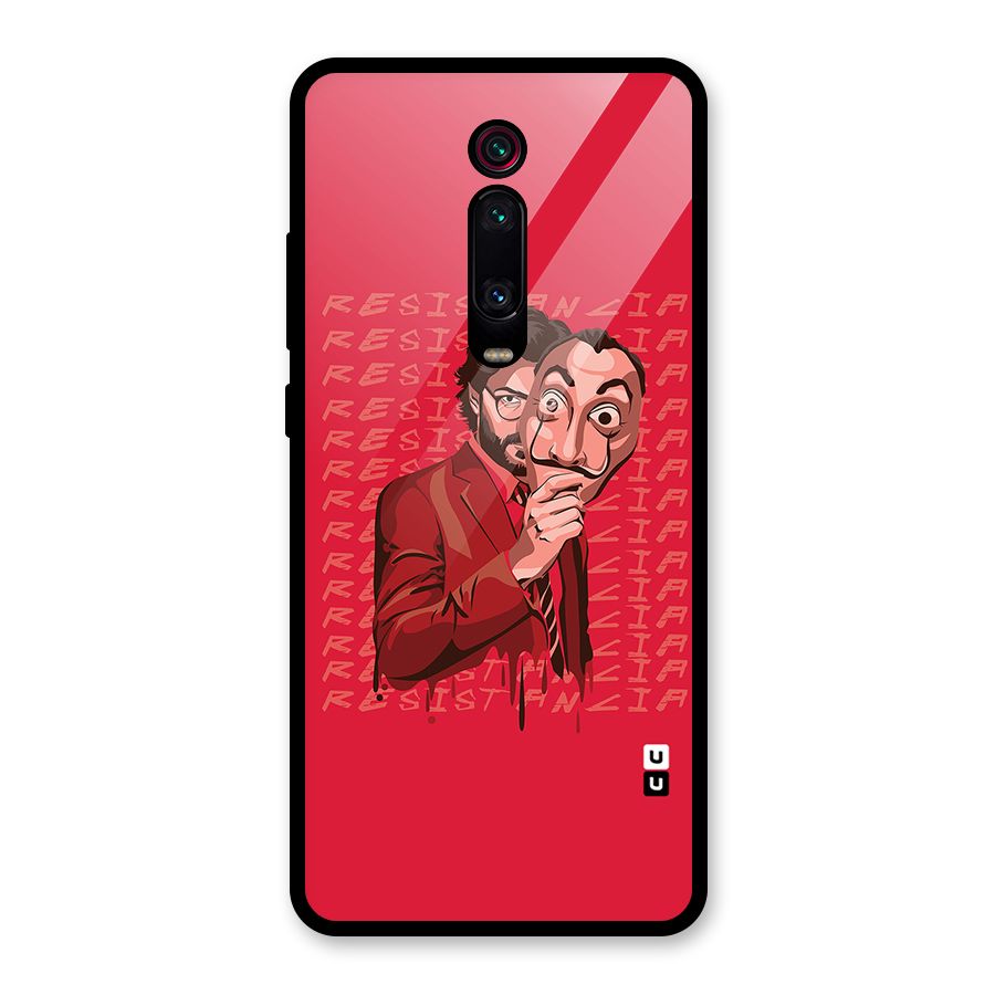 Resistancia Professor Art Glass Back Case for Redmi K20 Pro
