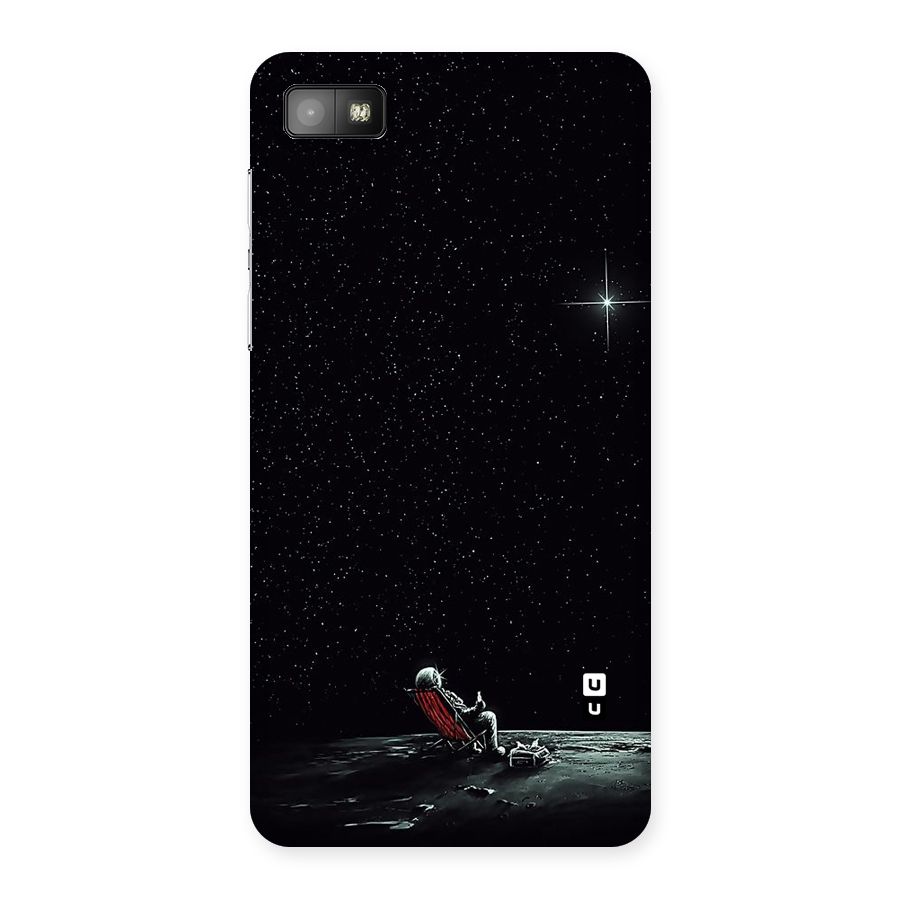 Resting Spaceman Face Back Case for Blackberry Z10