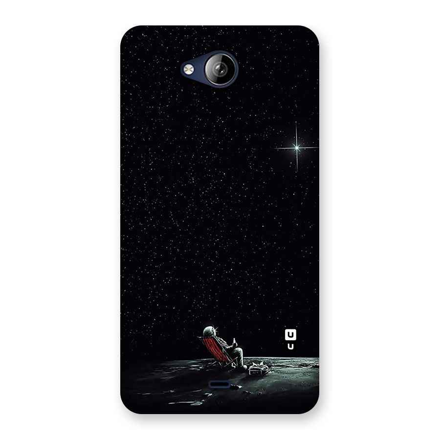 Resting Spaceman Face Back Case for Canvas Play Q355