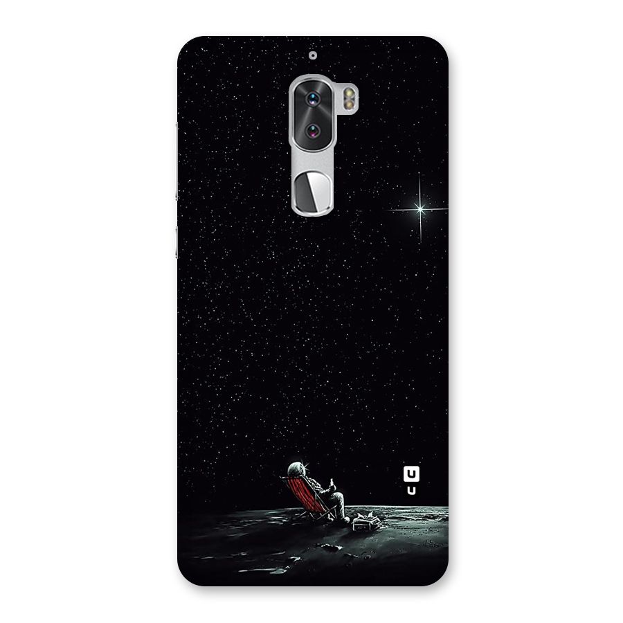 Resting Spaceman Face Back Case for Coolpad Cool 1
