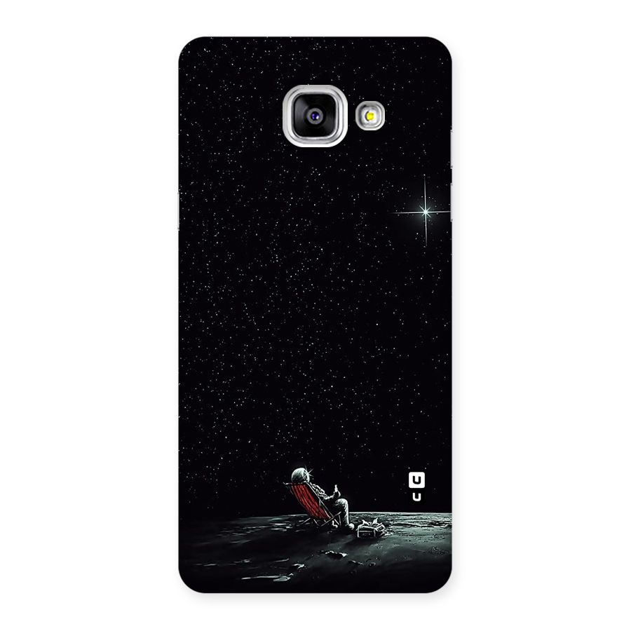 Resting Spaceman Face Back Case for Galaxy A5 2016