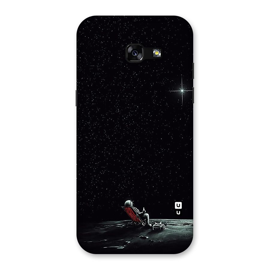 Resting Spaceman Face Back Case for Galaxy A5 2017