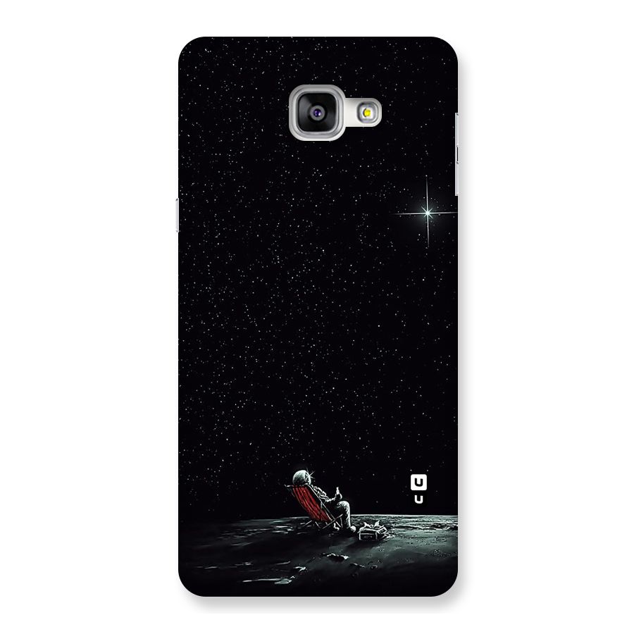 Resting Spaceman Face Back Case for Galaxy A9