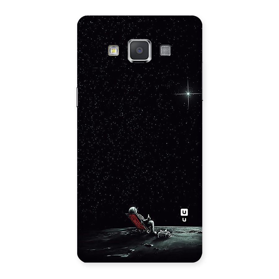 Resting Spaceman Face Back Case for Galaxy Grand 3