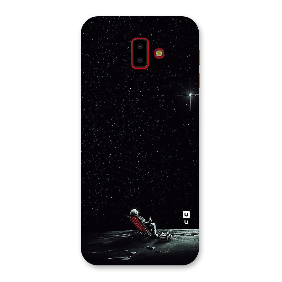 Resting Spaceman Face Back Case for Galaxy J6 Plus