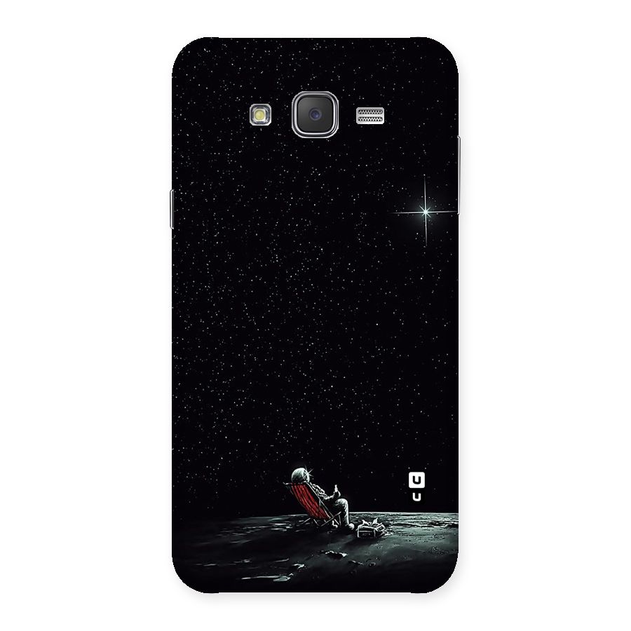 Resting Spaceman Face Back Case for Galaxy J7