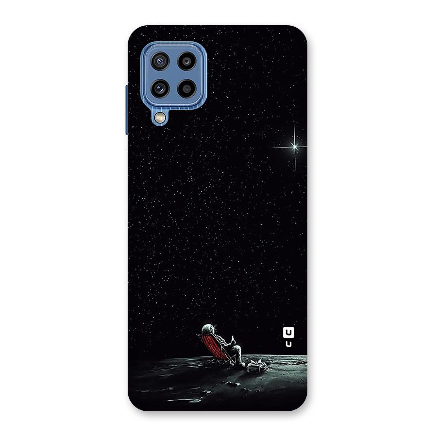 Resting Spaceman Face Back Case for Galaxy M32