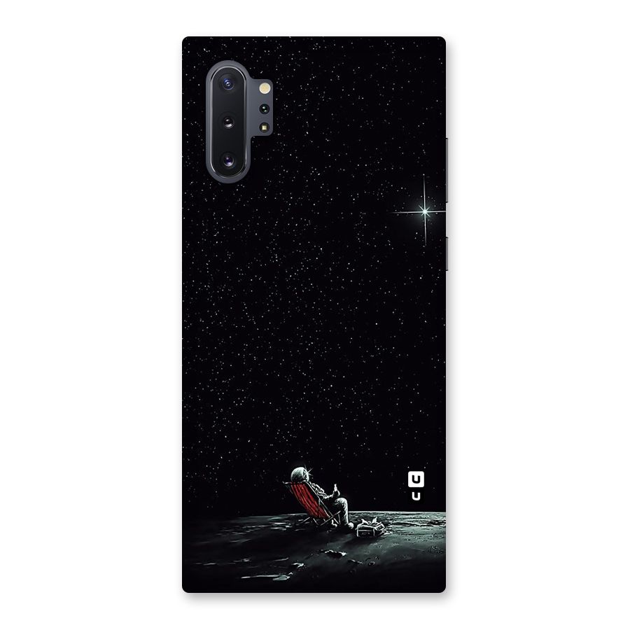 Resting Spaceman Face Back Case for Galaxy Note 10 Plus
